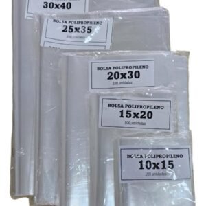 Bolsas de polipropileno
