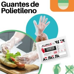 Guantes de polietileno