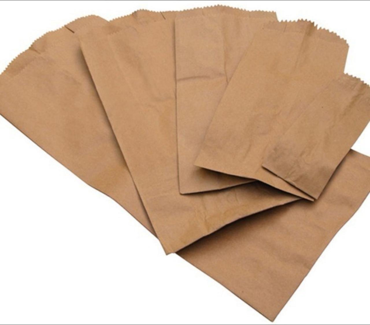 Bolsas Kraft del num 1 al 10